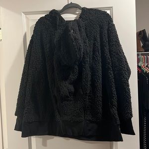 Maternity Baby Wearing Sherpa Jacket